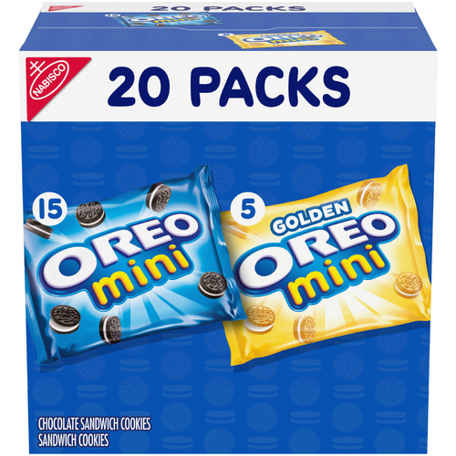 Oreo Variety Packs Mini Mix Sandwich Cookies - 20 Ounce Image 1 of 3