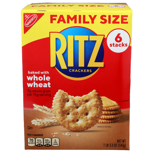 Nabisco Ritz Crackers - 3.217 Ounce - 6 Count