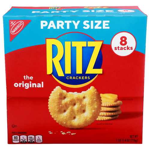 Ritz The Original Crackers Party Size - 3.425 Ounce - 8 Count