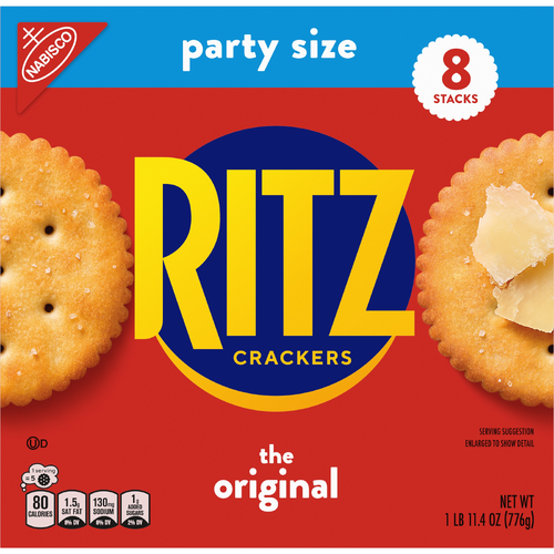 RITZ Original Crackers, Snacks For Kids And Adults, Lunch - 27.4 Ounce