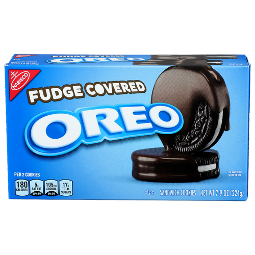 Nabisco Oreo Fudge Covered Sandwich Cookies - 7.9 Ounce