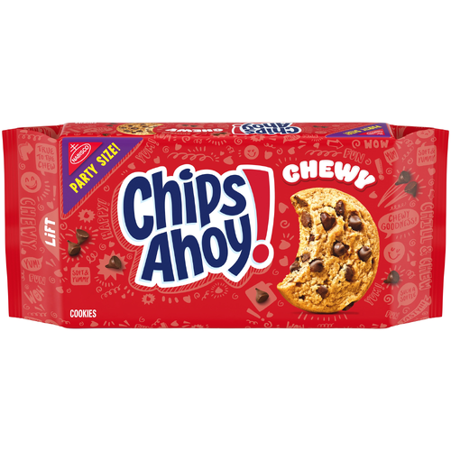 Chips AHOY! Chewy Chocolate Chip Chewy Party Size! Cookies - 26 Ounce Image 1 of 5