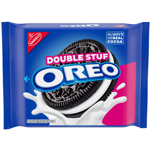 Oreo Double Stuf Original Double Stuf Chocolate Sandwich Cookies - 14.03 Ounce Image 1 of 3