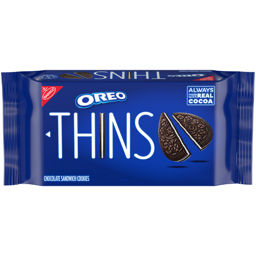 Oreo Thins Original Thins Chocolate Sandwich Cookies - 9.21 Ounce Image 1 of 3
