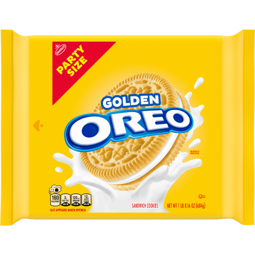 OREO Golden Original Sandwich Cookies, Party Size - 24.16 Ounce