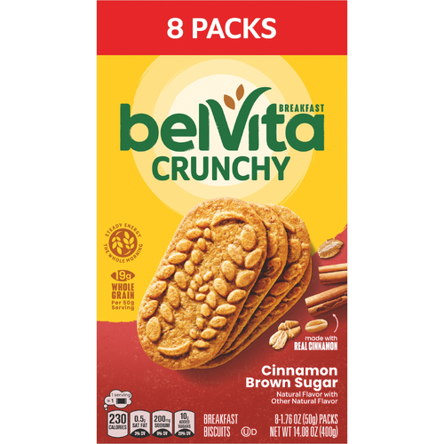 BELVITA Breakfast Biscuit Cinnamon Brown Sugar Biscuits - 14.08 Ounce