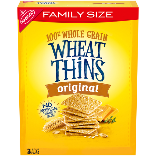 Wheat Thins Original Whole Grain Wheat Crackers - 14 Ounce Image 1 of 2