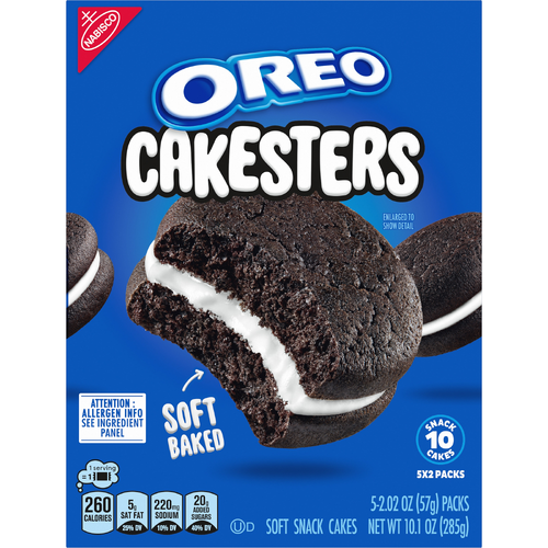 OREO Cakesters Original Soft Snack Cakes - 10.1 Ounce
