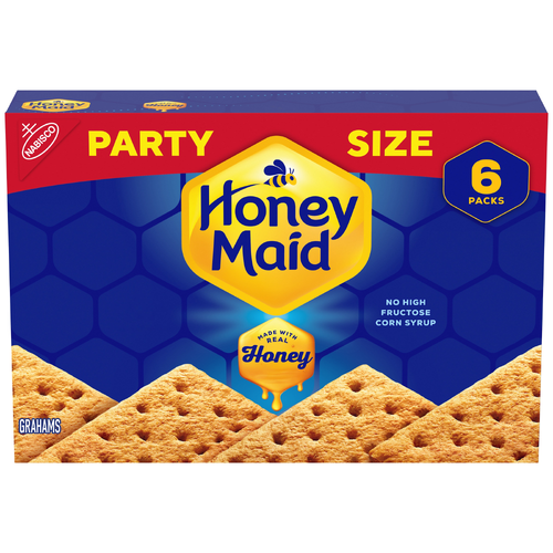 Honey Maid Honey Maid Original Graham Crackers, Lunch Snacks, Party Size - 28.8 Ounce Image 1 of 4