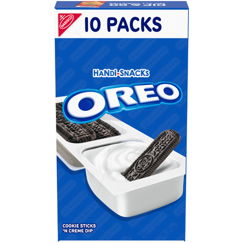 Ritz HANDI-SNACKS OREO Chocolate Cookie Sticks 'n Creme Dip Snack Packs - 10 Ounce Image 1 of 2