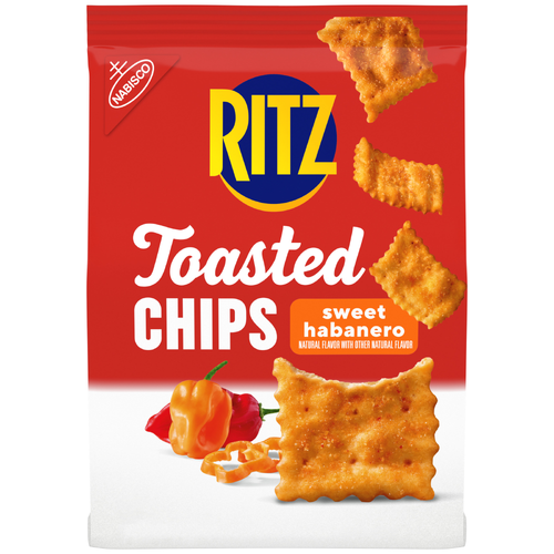 RITZ Sweet Habanero Toasted Chips - 8.1 Ounce Image 1 of 3
