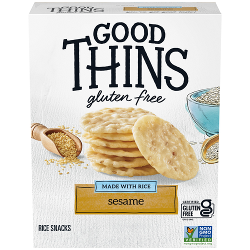 Good Thins Gluten Free Sesame Rice Snacks - 3.5 Ounce