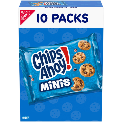 Chips AHOY! Original Chocolate Chip Cookies, Snack Packs - 10 Ounce