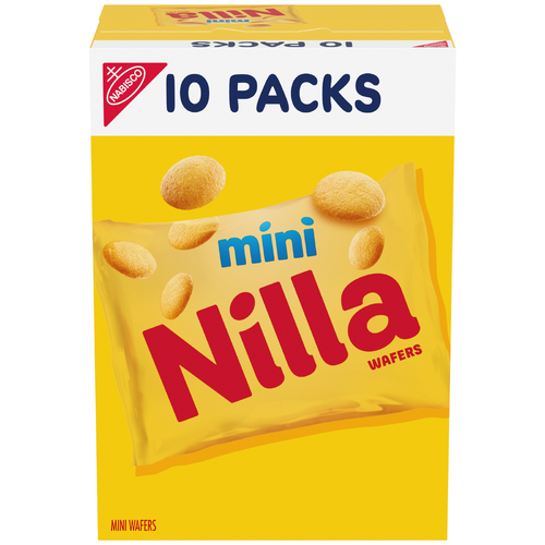 Nilla Mini Vanilla Wafers Cookies - 10 Ounce Image 1 of 4