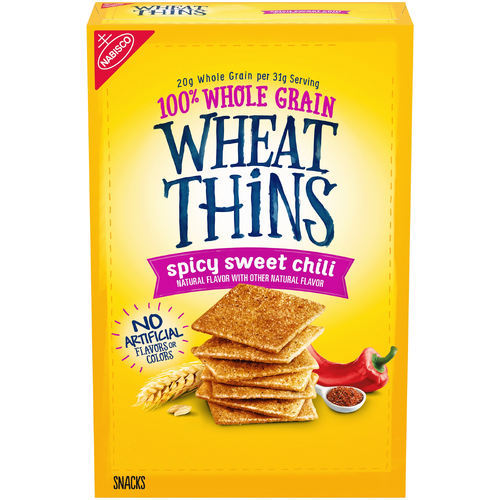Wheat Thins Spicy Sweet Chili Whole Grain Wheat Crackers - 8.5 Ounce Image 1 of 3