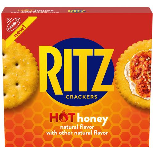 Ritz Ritz Hot Honey Crackers, Snacks For Kids And Adults, Lunch Snacks - 13.7 Ounce