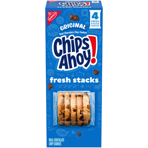 Chips AHOY! Fresh Stacks Original Chocolate Chip Cookies Travel Snak Multi Pk - 7.76 Ounce Image 1 of 4