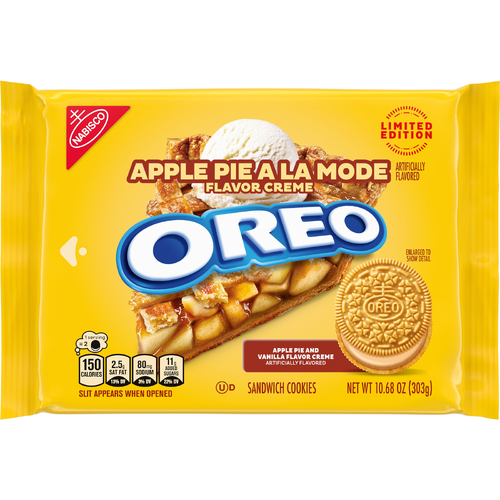 Oreo Apple Pie A La Mode Cookies - 10.68 Ounce