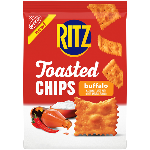 Ritz Toasted Chips Buffalo Toasted Chips Crackers - 8.1 Ounce