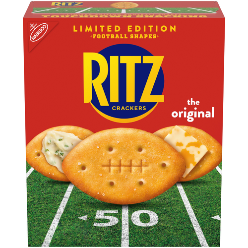 RITZ Limited Edition Original Crackers Football Shapes - 12.3 Ounce
