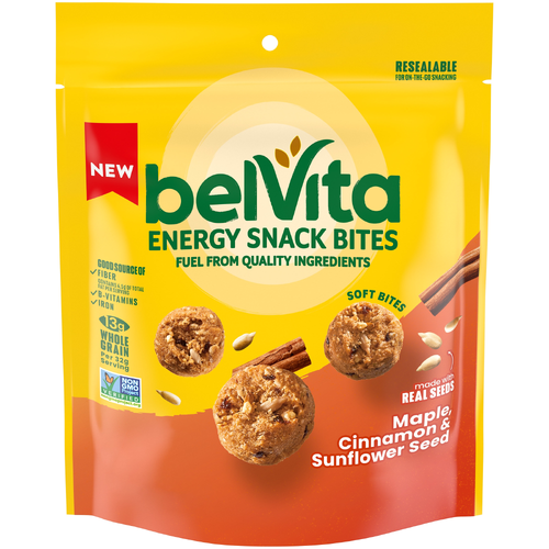 belVita Banana & Dark Chocolate & Sunflower Energy Snack Bites - 5 Ounce