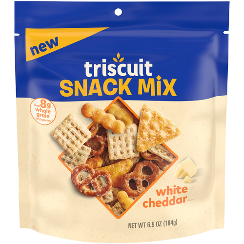 Triscuit White Cheddar Flavor Snack Mix Crackers - 6.5 Ounce