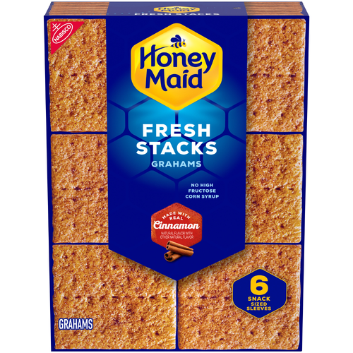 Honey Maid Travel Size Fresh Stacks Graham Crackers - 2.033 Ounce - 6 Count