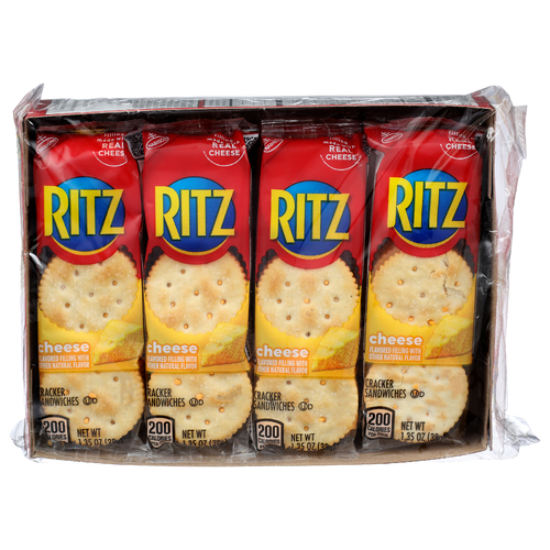 Nabisco Ritz Cheese Cracker Sandwiches - 1.35 Ounce - 8 Count