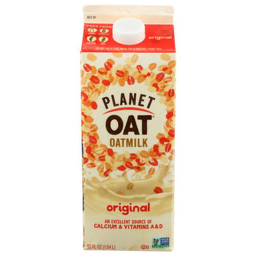 Planet Oat Original Oatmilk - 52 Fluid Ounce
