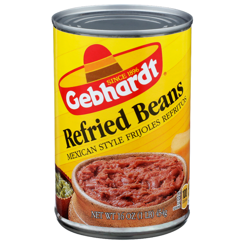 Gebhardt Refried Beans - 16 Ounce