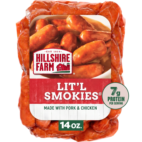 Hillshire Farm Lit'l Smokies Smoked Sausage - 14 Ounce