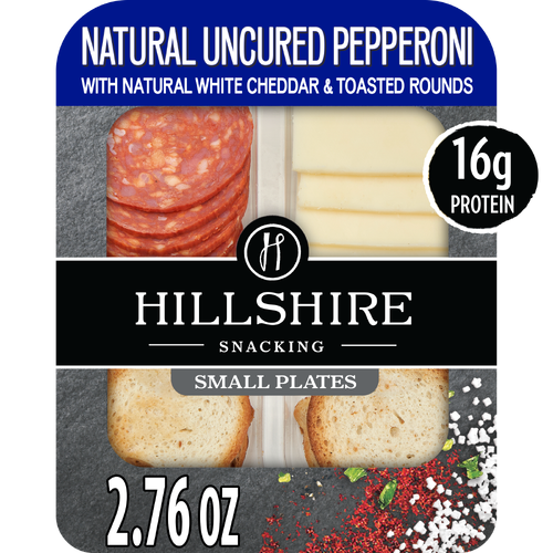 Hillshire Snacking Uncured Pepperoni & White Cheddar Cheese - 2.76 Ounce