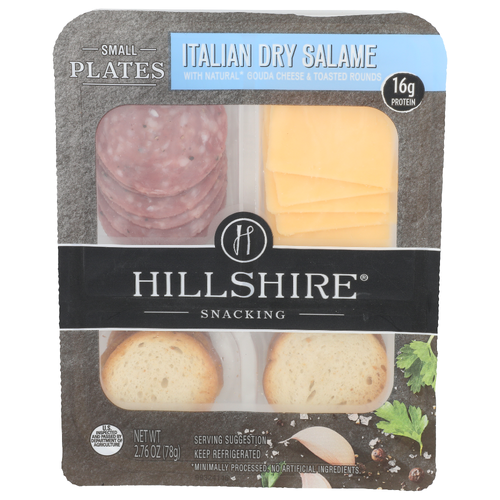 Hillshire Snacking Small Plates Italian Dry Salame - 2.76 Ounce