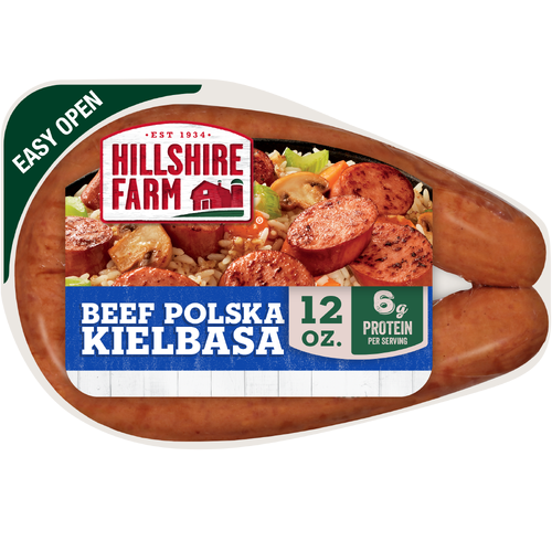 Hillshire Farm Beef Polska Kielbasa Smoked Sausage - 12 Ounce Image 1 of 3