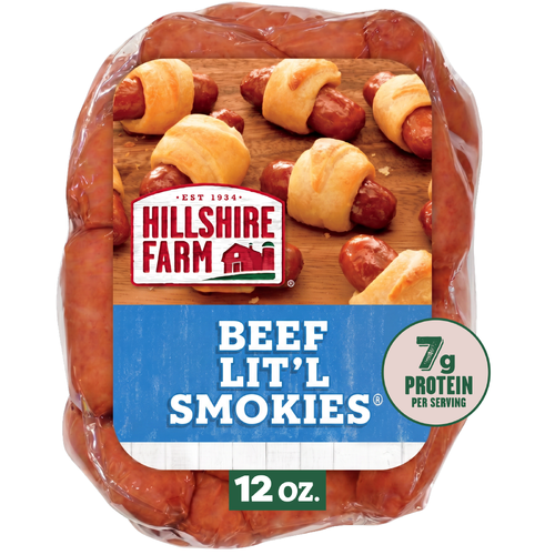 Hillshire Farm Beef Lit'l Smokies Smoked Sausage - 12 Ounce Image 1 of 4