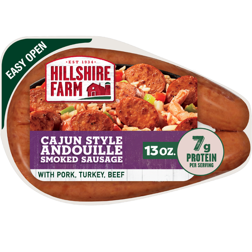 Hillshire Farm Cajun Style Andouille Smoked Sausage - 13 Ounce