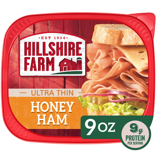 Hillshire Farm Ultra Thin Sliced Honey Ham Sandwich Meat - 9 Ounce Image 1 of 4