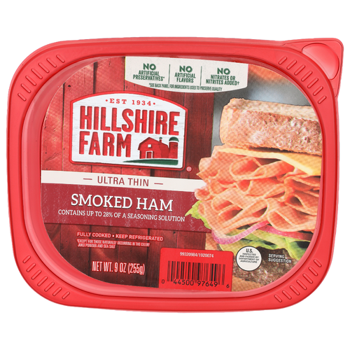 Hillshire Farm Ultra Thin Smoked Ham - 9 Ounce