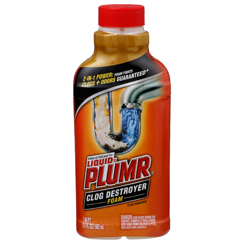 Liquid-Plumr Clog Destroyer Foam Remover - 17 Fluid Ounce