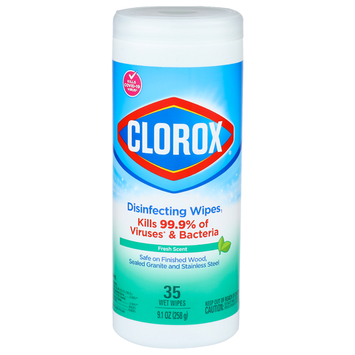 Clorox Fresh Scent Disinfecting Wipes - 0.26 Ounce - 35 Count