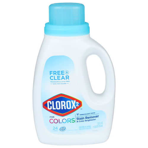 Clorox2 Clorox 2 For Colors Stain Remover & Color Brightener - 1.375 Fluid Ounce - 24 Count