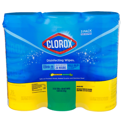 Clorox Disinfecting Wipes - 8.5 Ounce - 3 Count