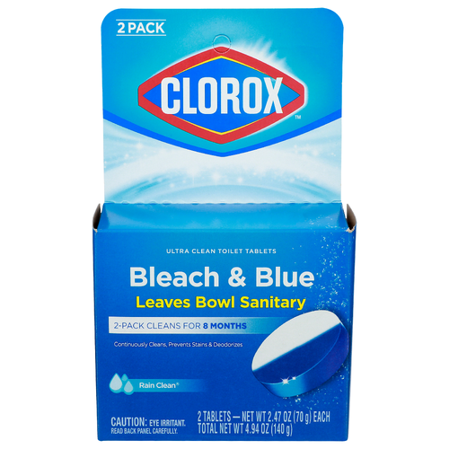 Clorox Ultra Clean Toilet Tablets - 2.47 Ounce - 2 Count