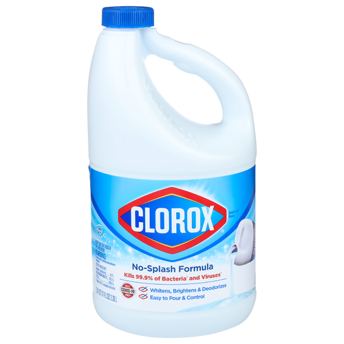 Clorox Splash-Less Bleach - 77 Fluid Ounce