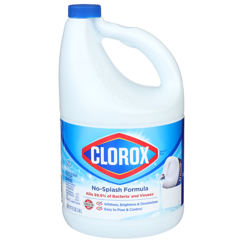 Clorox Splash-Less Bleach - 117 Fluid Ounce