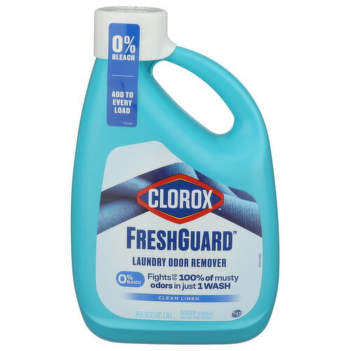 Clorox Clean Linen FreshGuard Laundry Odor Remover - 80 Fluid Ounce