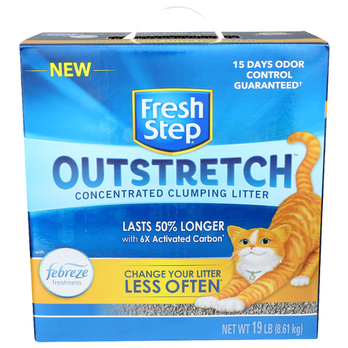 Fresh Step Outstretch Concentrated Clumping Litter - 19 Pound