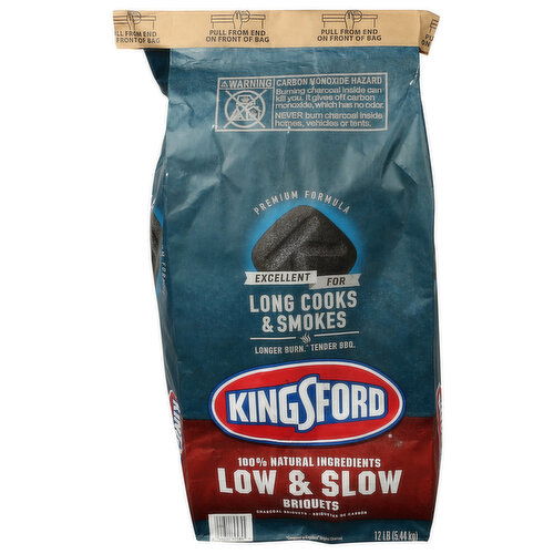 KINGSFORD Briq Low And Slow - 12 Pound