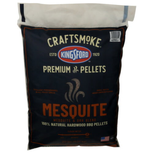 Kingsford Craftsmoke Grillmasters Choice Pellets 1 - 20 Pound Image 1 of 2