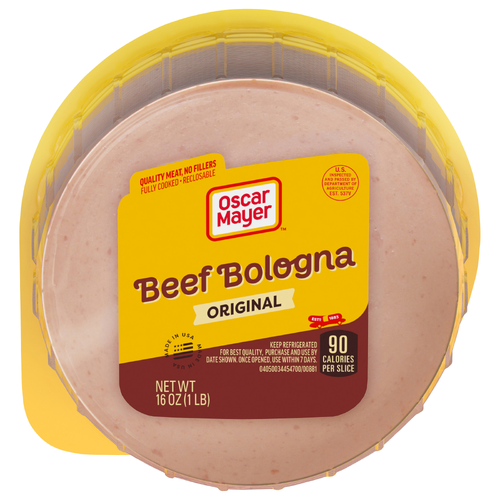 Oscar Mayer Beef Bologna Deli Lunch Meat, Package - 16 Ounce